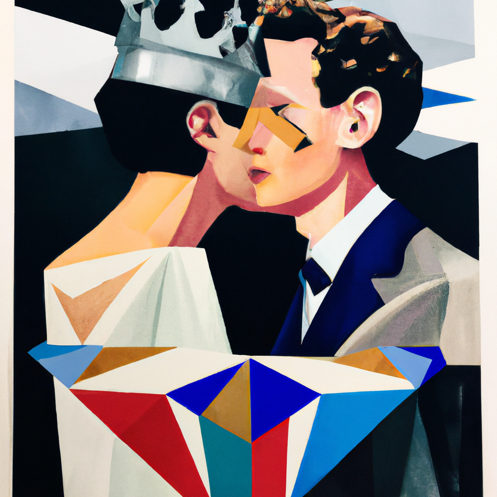 ‘The Crown’ Has a New Diana and Charles to Tear Apart, cubist painting
