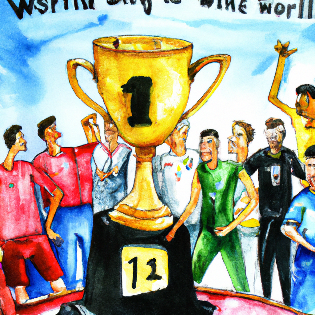 The World Cup That Changed Everything, watercolor painting