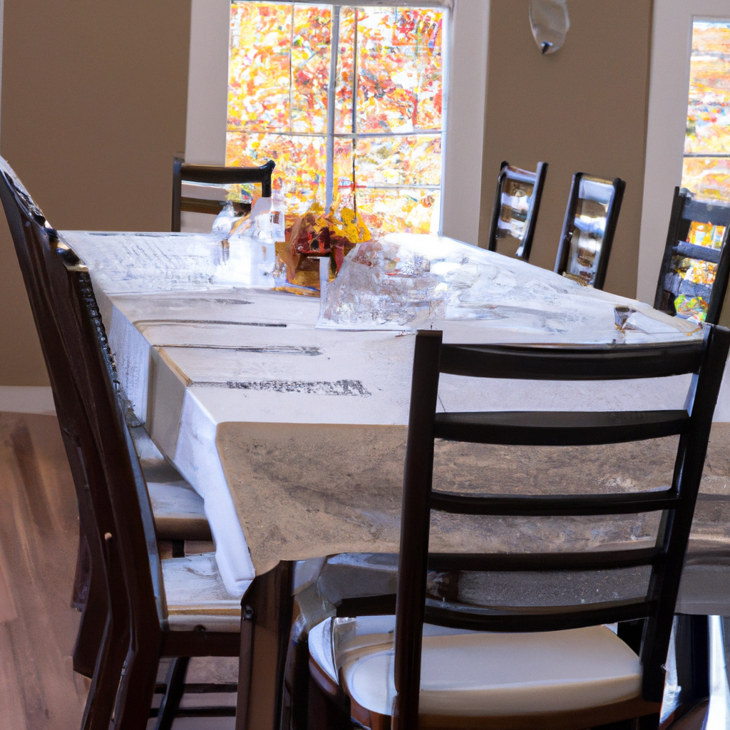 After 3 Mass Shootings, a Thanksgiving With 14 Empty Chairs, stock photo