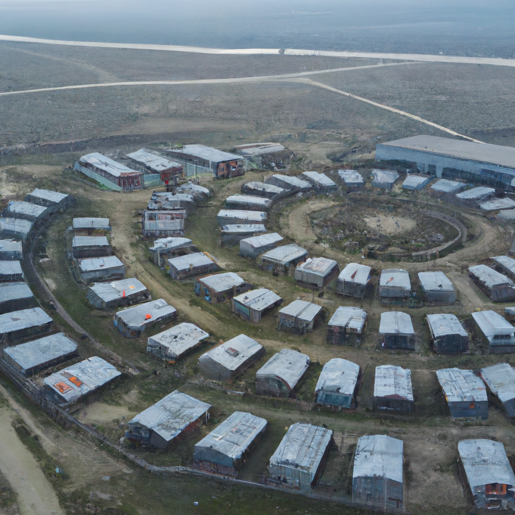 They Were Unjustly Imprisoned. Now, They’re Profit Centers., aerial photo
