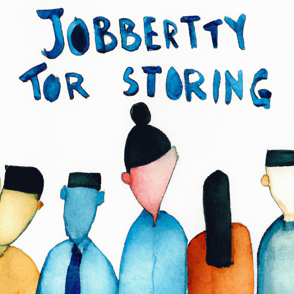 It’s All That Young Job Seekers Are Asking For: Stability, watercolor painting