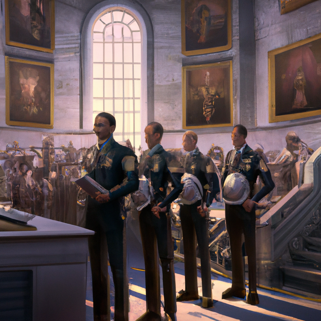 Congress Awards Highest Honor to Officers Who Protected the Capitol on Jan. 6, digital art