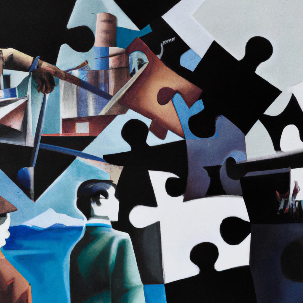How Will China Turn Its Economy Back On? The World Is About to Find Out., cubist painting