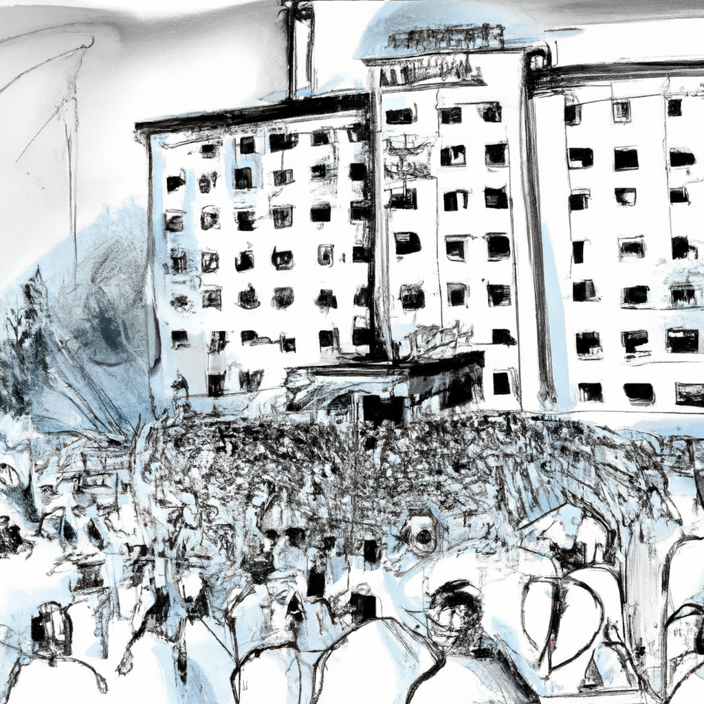 How a Sprawling Hospital Chain Ignited Its Own Staffing Crisis, sketch