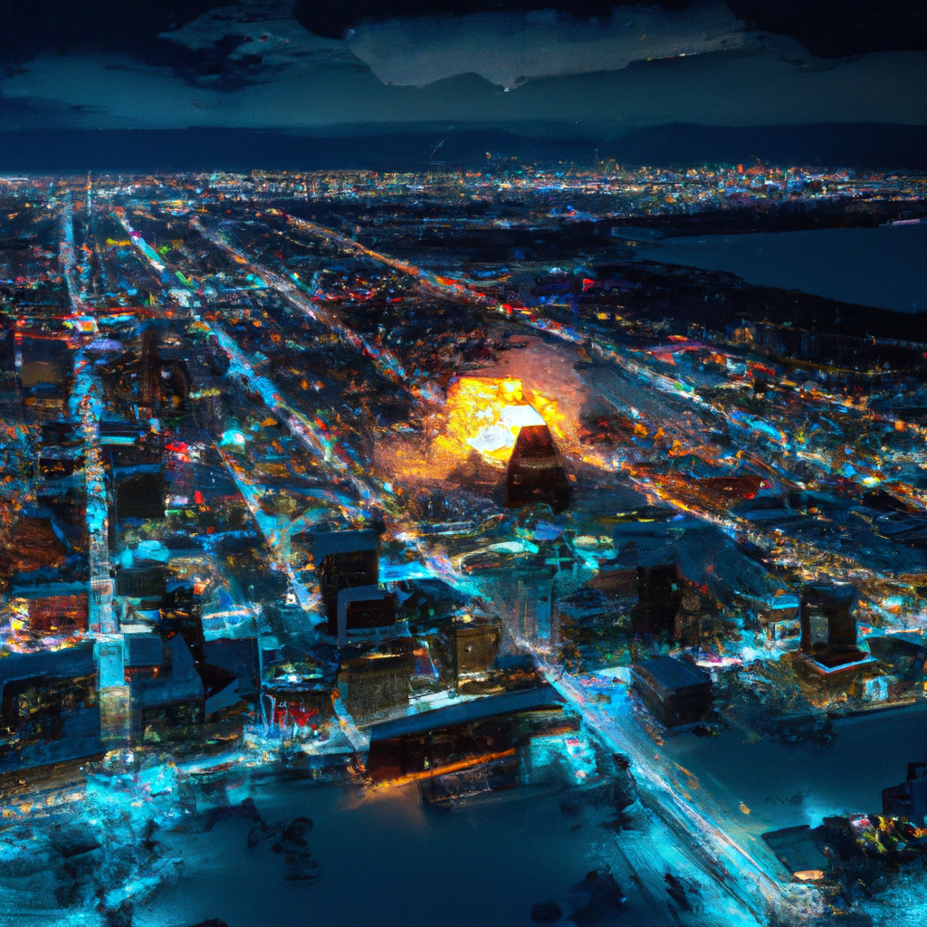 In Buffalo, it was ‘a very, very bad night in our community.’, aerial photo