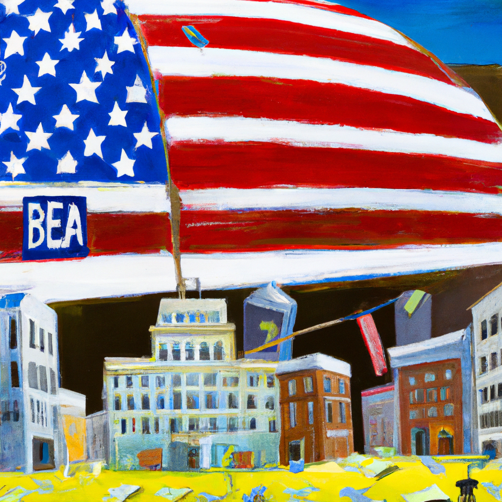 America Set to Hit Its Borrowing Limit Today, Raising Economic Fears, oil painting