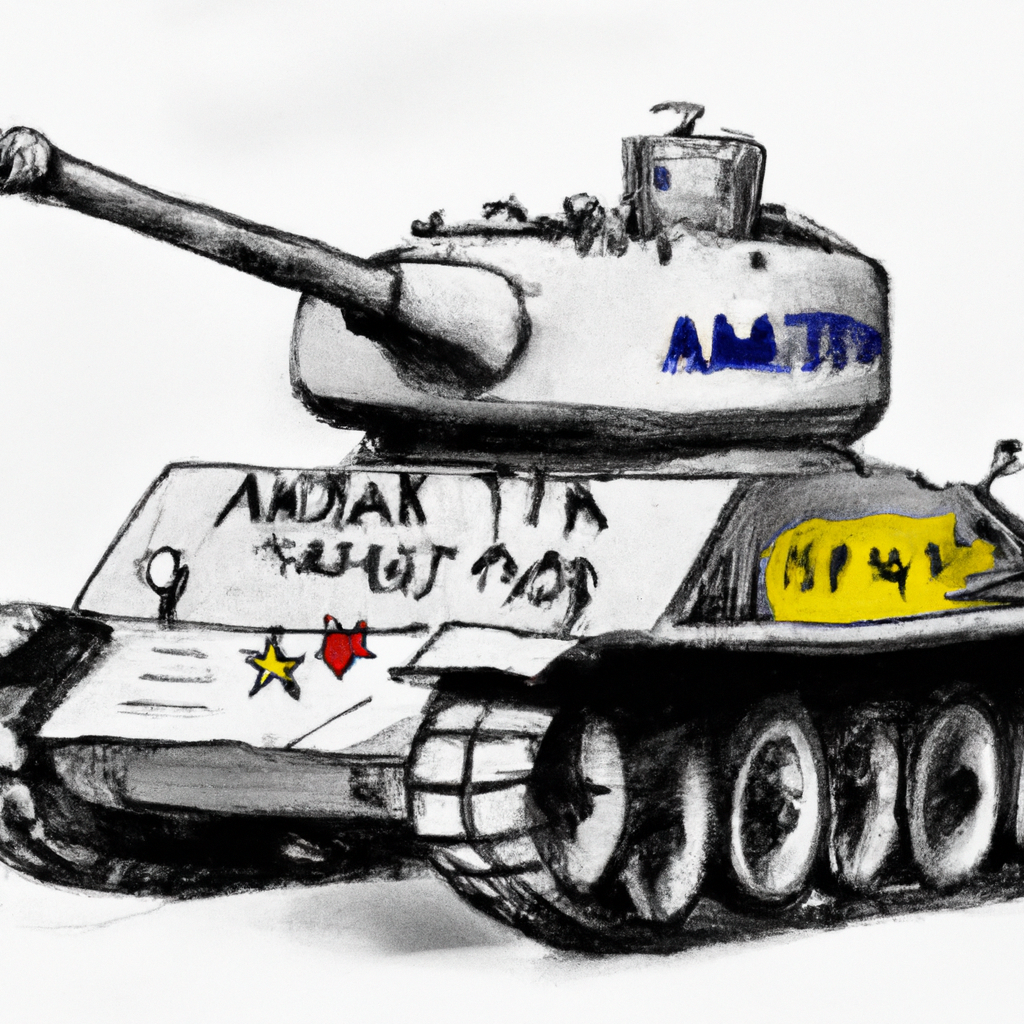 U.S. Plans to Send Abrams Tanks to Ukraine, Officials Say, artist’s rendition
