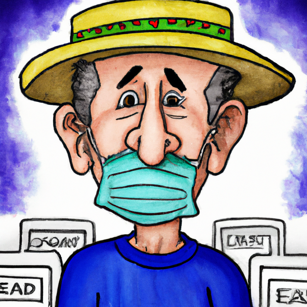 For Older Americans, the Pandemic Is Not Over, artist’s rendition