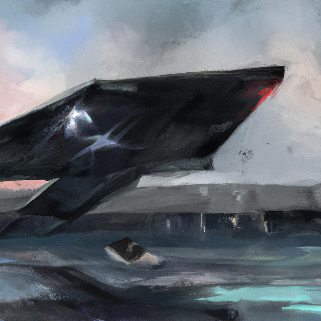 Tensions Rise Over Spy Programs as U.S. Investigates Downed Craft, digital painting