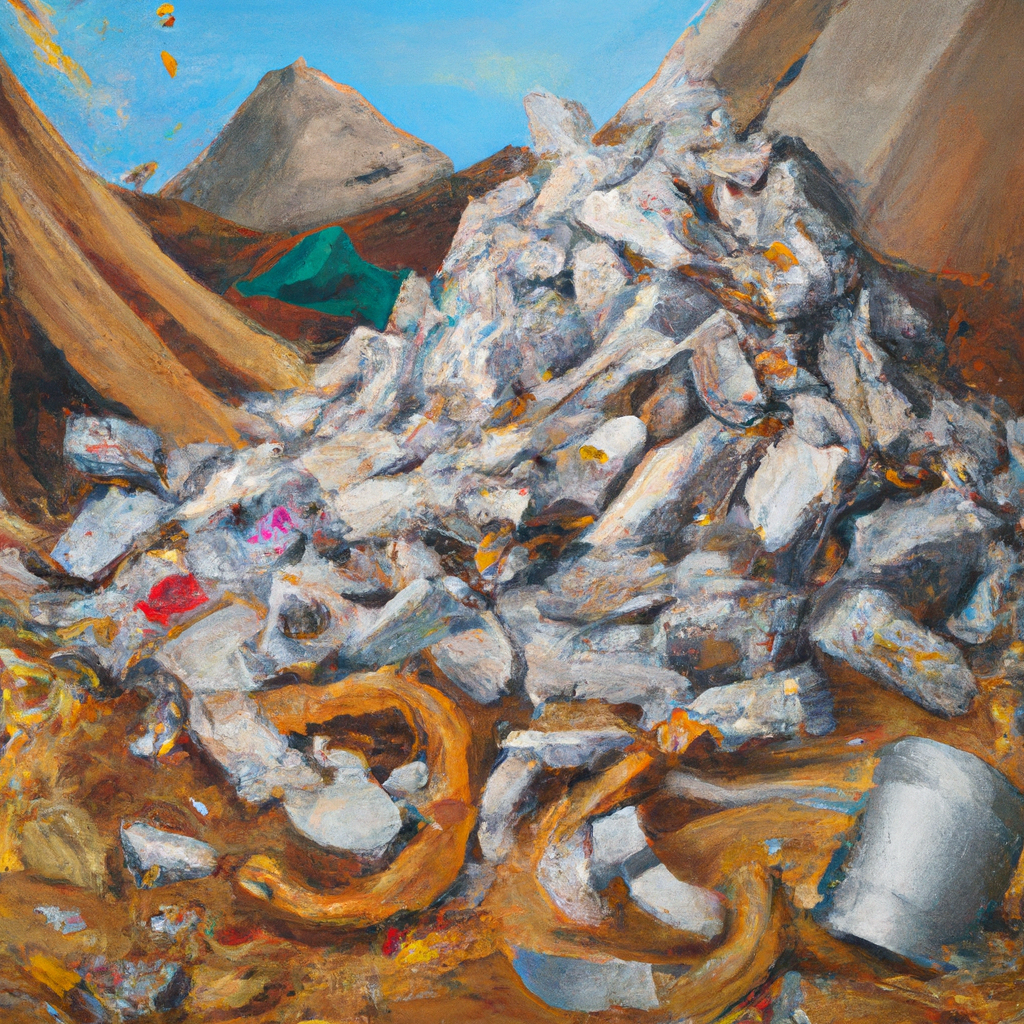 Under the Rubble: Gasps of Air, Protein Powder and Miraculous Rescues, oil painting