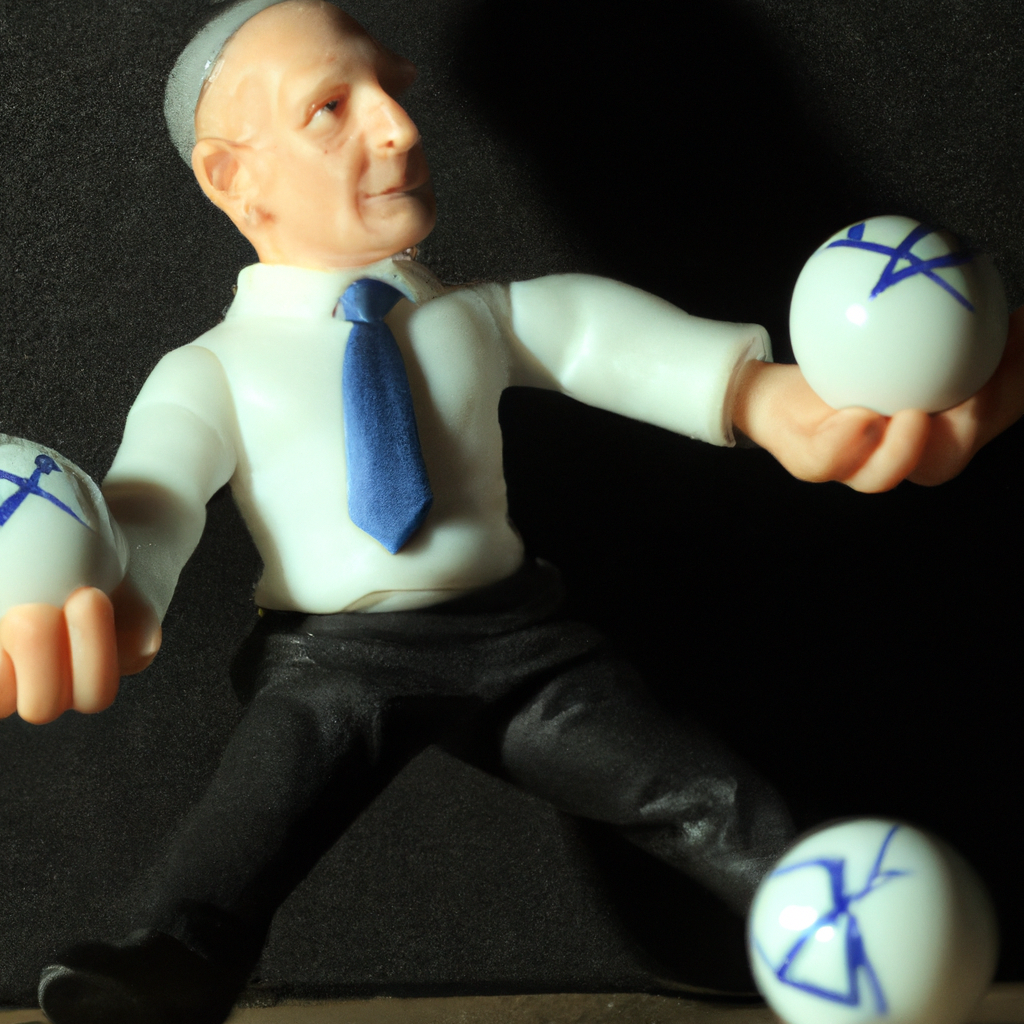 Netanyahu Attempts Another Juggling Act, Maybe His Toughest Yet, macro photo