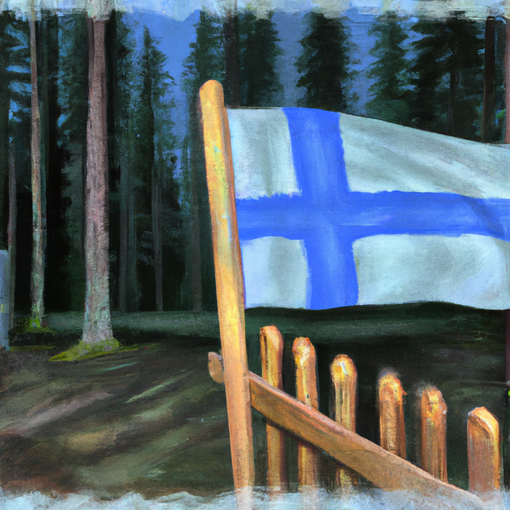 Finland Clears Last Hurdle to Joining NATO, oil painting