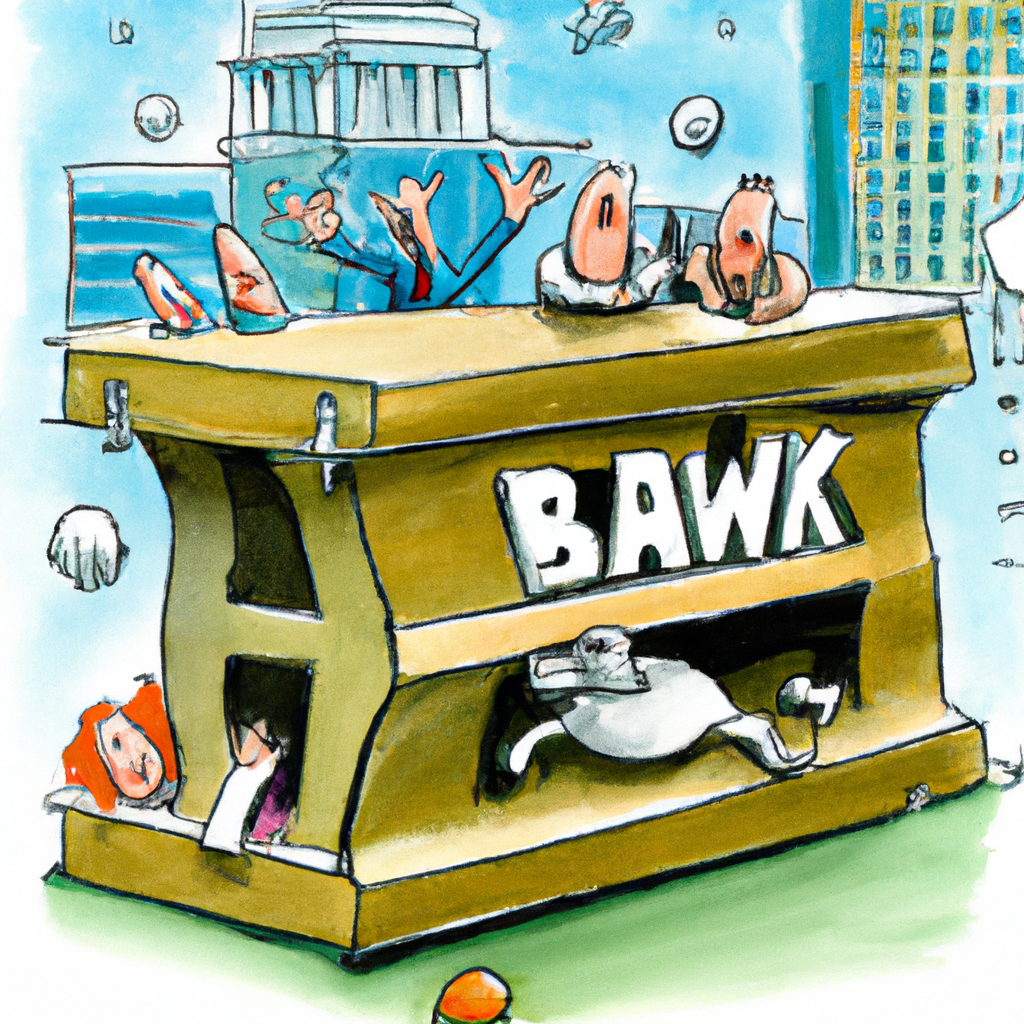 Bank Turmoil Squeezes Borrowers, Raising Fears of a Slowdown, artist’s rendition