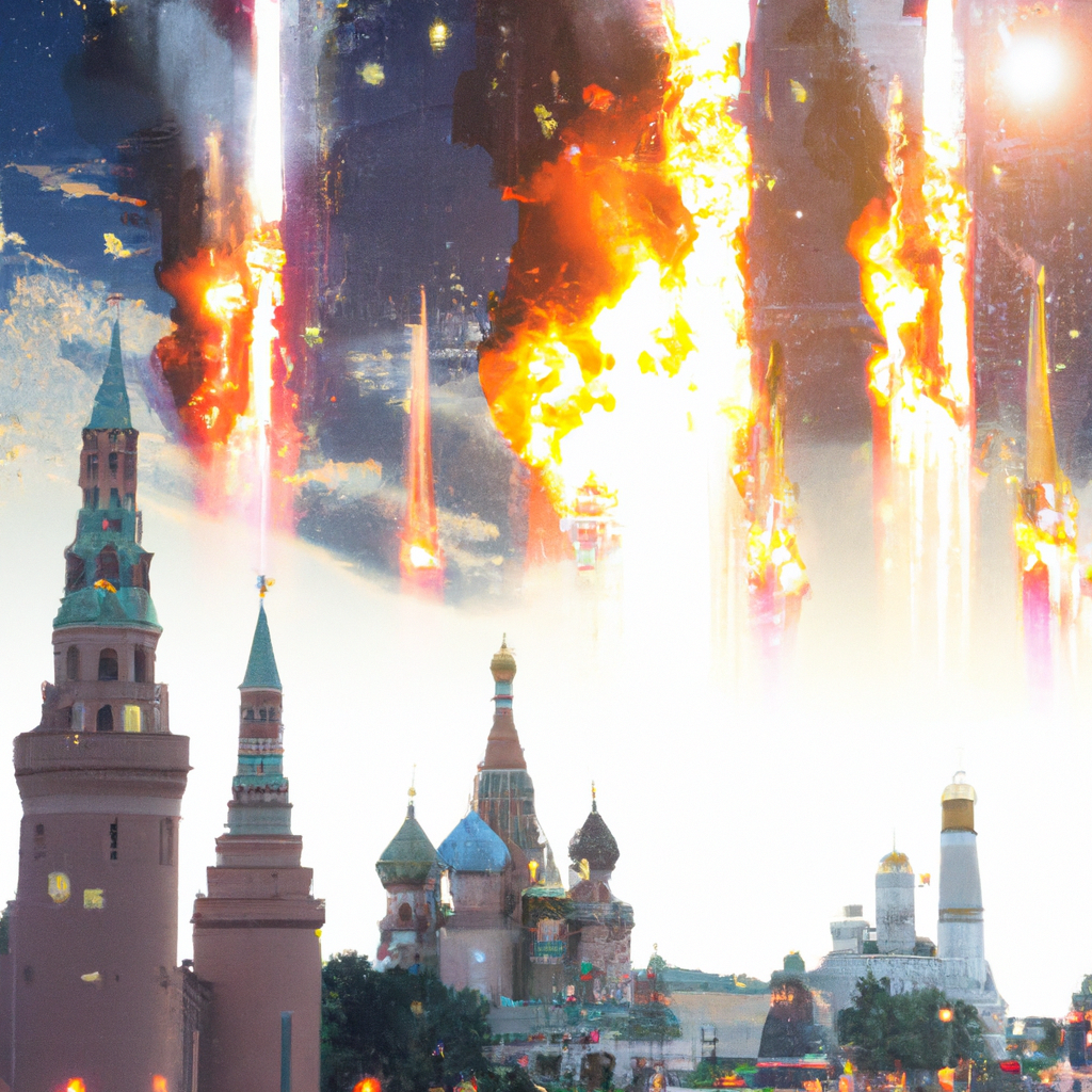 Kremlin Blasts Were Real. The Rest Is Hazy, Maybe Intentionally., stock photo