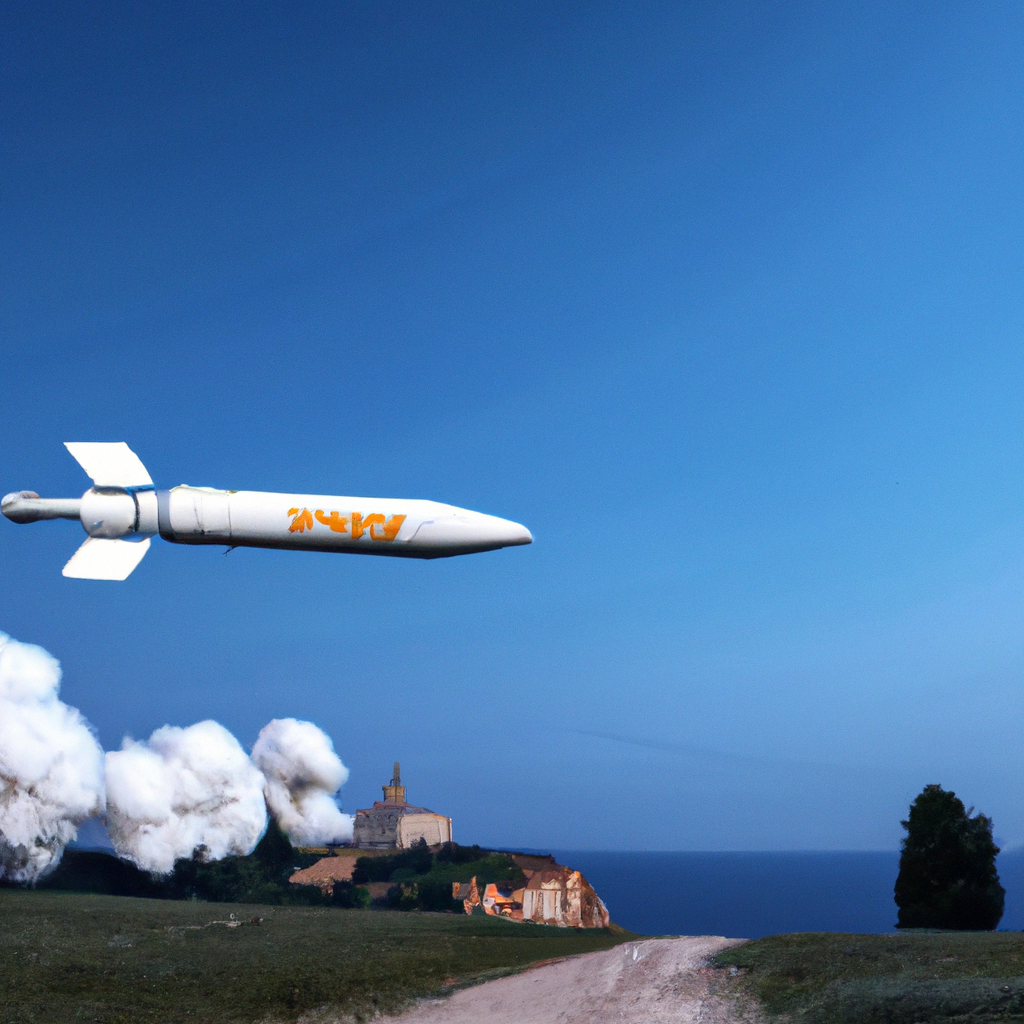 Ukraine Claims It Shot Down Russia’s Most Sophisticated Missile for First Time, digital art