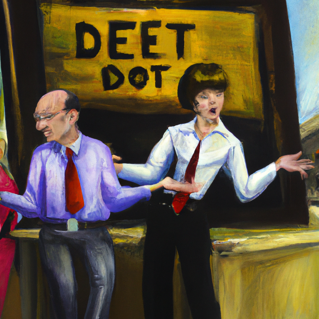 We Hit the Debt Limit. What Happens Now?, oil painting