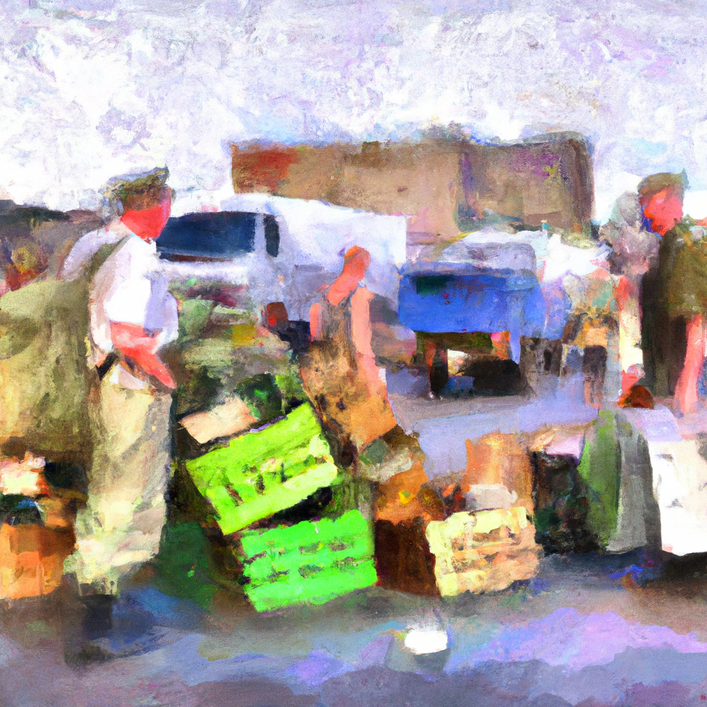 ‘Panic’ and Shortages in Parts of Occupied Ukraine Amid Russian Evacuation Orders, digital painting