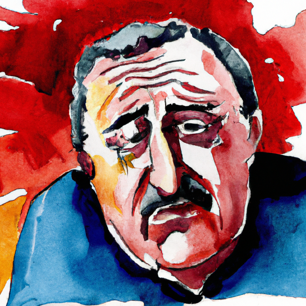An Erdogan Loss in Turkey Would Stir Relief in the West and Anxiety in Moscow, watercolor painting