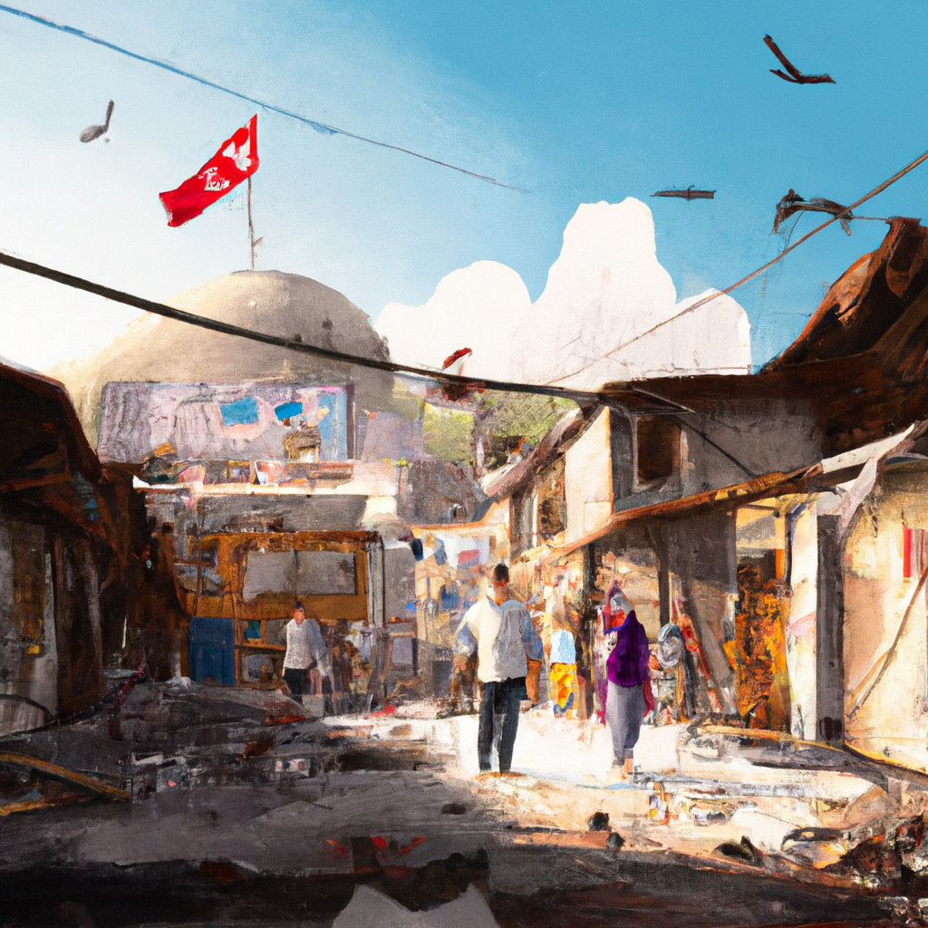 In the hardest-hit city in Turkey’s quake zone, voters say they want a change., digital art